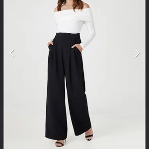 NWT BCBGMAZRIA GRAYSON BLACK TAILORED SUIT PANT - SIZE M